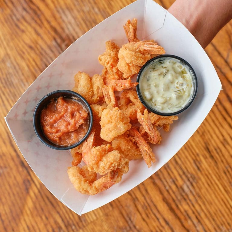 Savor our chicken and waffles